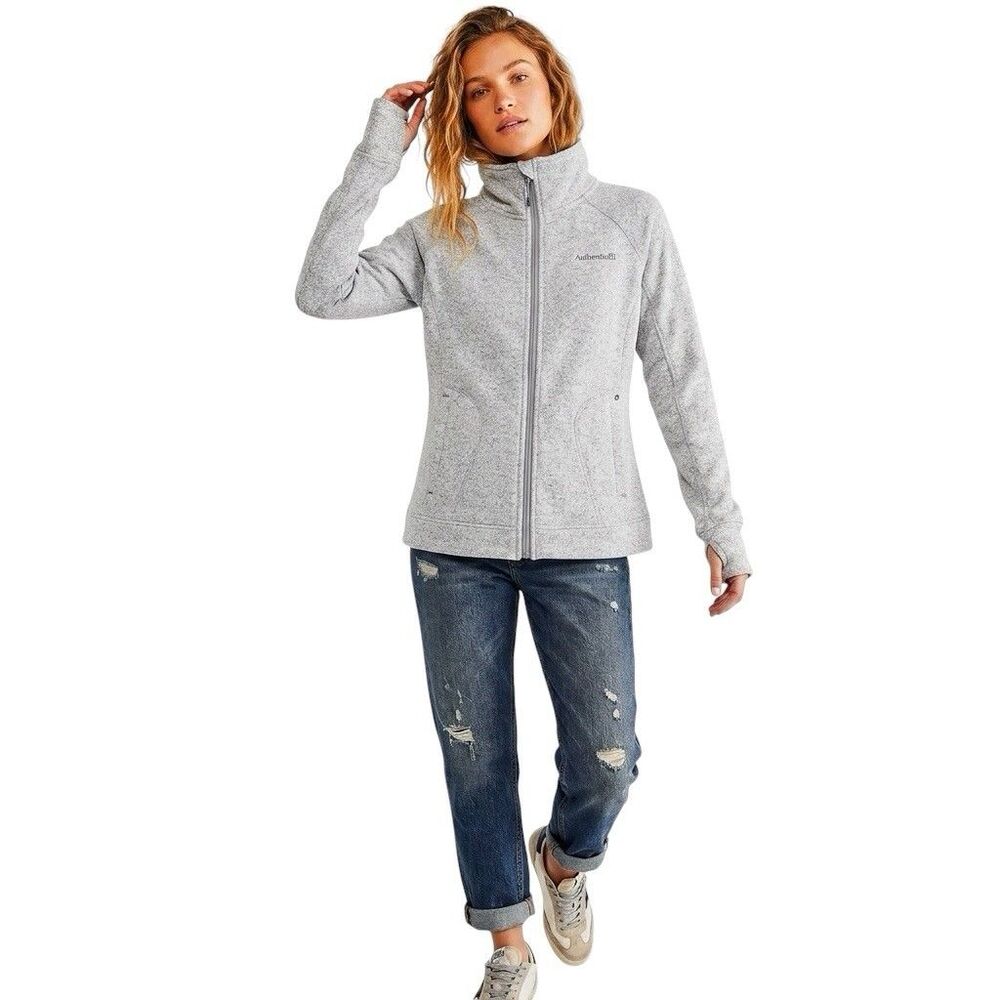 Avalanche Women's Full Zip High Neck Fleece Jacket Athleisure Gorpcore Sz Small